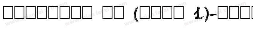 Parisian BT (COPY 1)字体转换